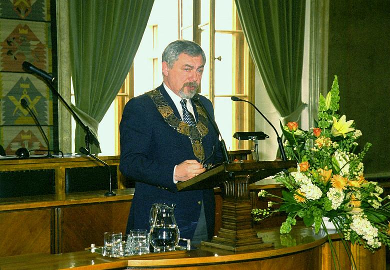 Prezydent Jacek Majchrowski.