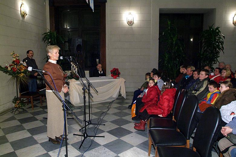 Zastępca Prezydenta Miasta Krakowa Stanisława Urbaniak złożyła wszystkim gościom świąteczne życzenia.