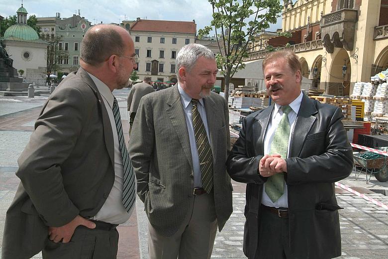 Końcowe prace osobiście nadzorował Jacek Majchrowski, Prezydent Miasta Krakowa.
