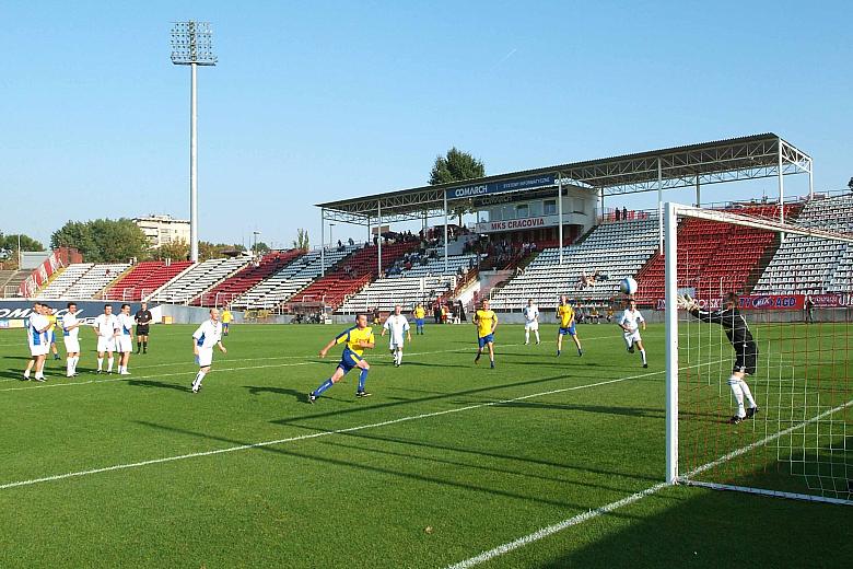 Mecz rozegrano na stadionie Cracovii przy ulicy Kałuży.