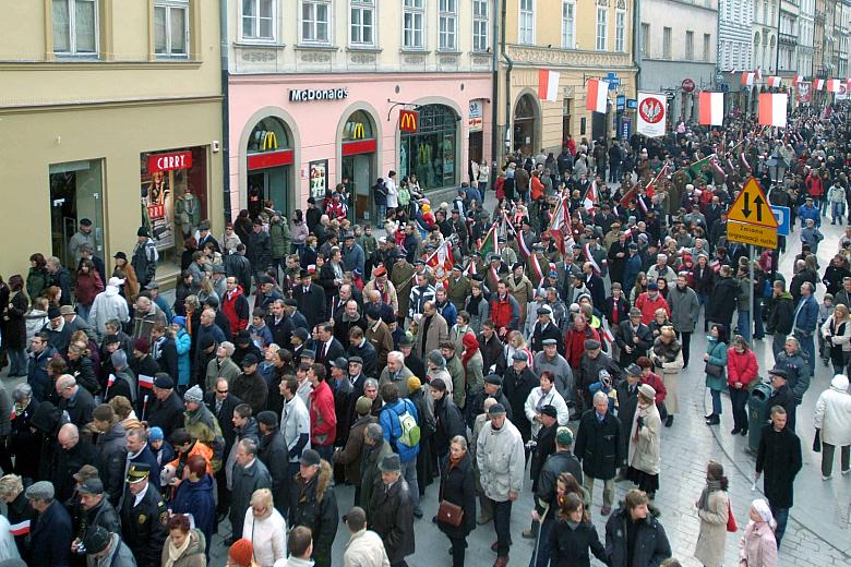 Święto Niepodległości zgromadziło tysiące mieszkańców Krakowa i gości.