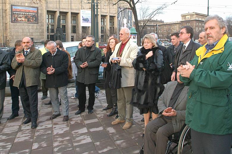 Uczestnicy uroczystości. 