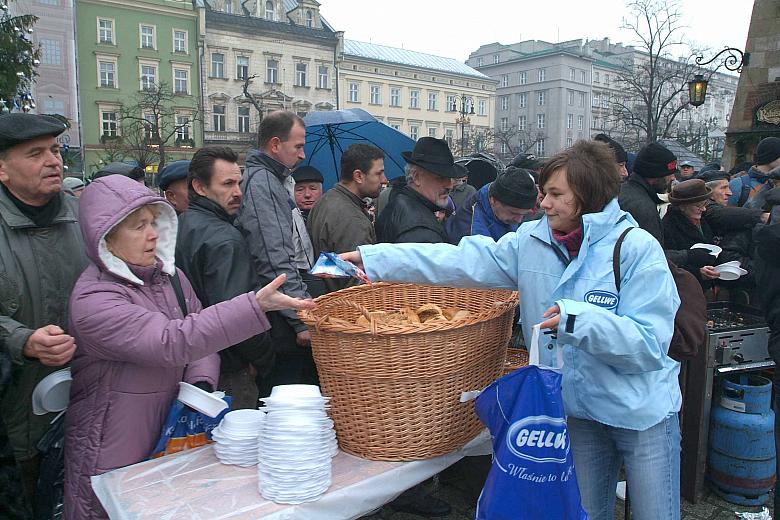 Krakowianie spotkali się na wigilii już po raz dziewiąty.