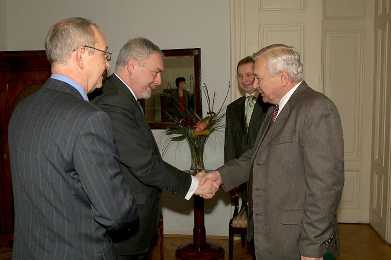 Jacek Majchrowski, Prezydent Miasta Krakowa, spotkał się z Aleksandrem Jegorowem, nowym Konsulem Generalnym Federacji Rosyjskiej