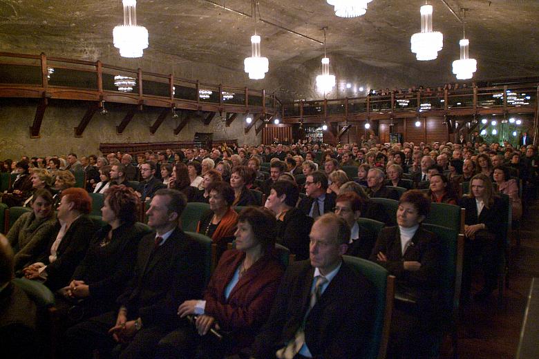 Gala odbyła się we wspaniałych wnętrzach Kopalni Soli w Wieliczce.