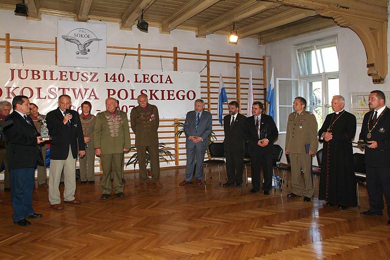 W jubileuszu udział wzięli między innymi: Prezydent Miasta Krakowa profesor Jacek Majchrowski, senator Piotr Boroń oraz ksiądz i