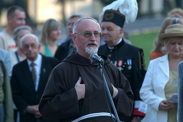 Wysłuchali także słów kapłana, ojca Jerzego Pająka z zakonu kapucynów.