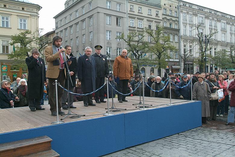 Michał Niezabitowski, dyrektor Muzeum Historycznego Miasta Krakowa, wielki znawca dziejów stołecznego-królewskiego grodu, przypo