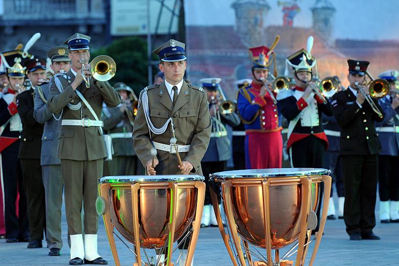 Trębacze z różnych orkiestr i różnych armii udowodnili, że wspólne, zgodne granie nie jest dla nich zbyt wielkim wyzwaniem.