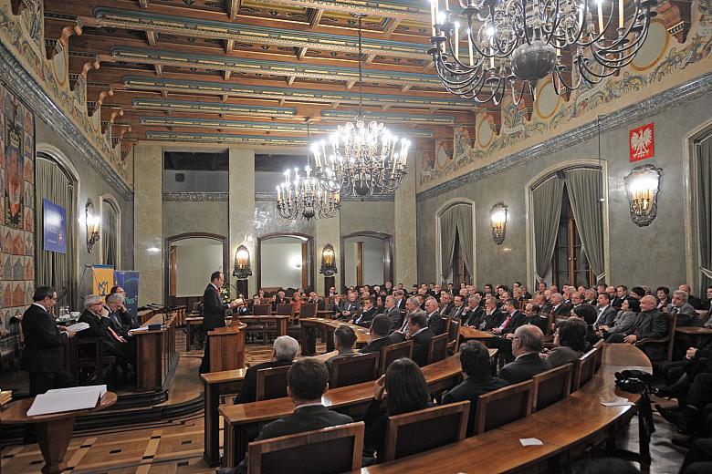 Na uroczystość przybyło liczne grono zaproszonych gości.