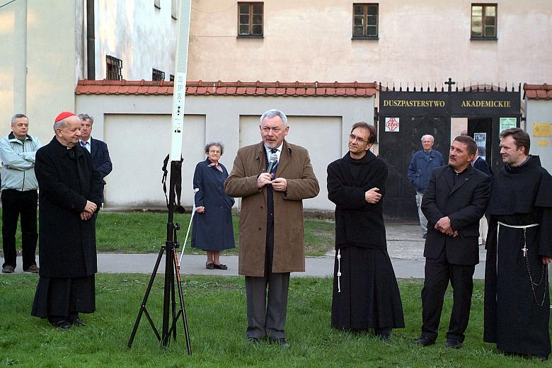 ...oraz Prezydent Miasta Krakowa profesor Jacek Majchrowski.