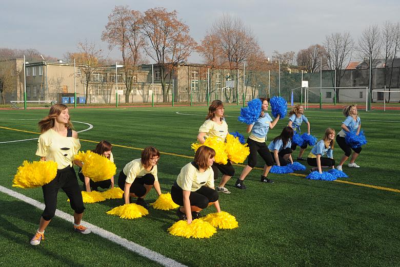 Inauguracji kompleksu towarzyszyły występy i pokazy uczniów.