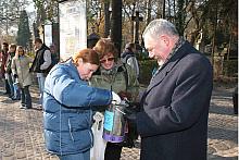 Tradycyjnie w kweście udział wziął Prezydent Miasta Krakowa Jacek Majchrowski.