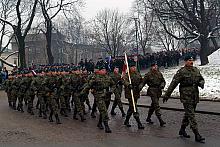 Kompania honorowa Wojska Polskiego.