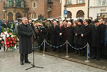 Prezydent Miasta Krakowa prof. dr hab. Jacek Majchrowski powitał gości i krakowian. 