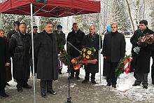 Przybyłych gości powitał gospodarz uroczystości - Prezydent Miasta Krakowa Jacek Majchrowski.