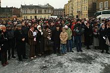 Podczas tegorocznej uroczystości przedstawiciele władz miejskich 
i wojewódzkich, goście z Izraela, organizatorzy oraz mieszkań