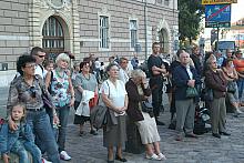 Słów tych słuchali zgromadzeni krakowianie