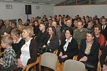 W sali Międzynarodowego Centrum Kultury zgromadzili się liczni goście. Prawie w całości zjawił się Zarząd Towarzystwa Miłośników