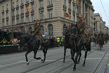 Wspaniale prezentowali się "ułani księcia Józia".