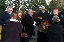 Zgodnie z odwieczną tradycją krakowskie kwiaciarki z Rynku Głównego złożyły życzenia i wręczyły wspaniałe bukiety róż.