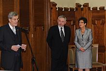 Następnie zabrał głos dziekan korpusu konsularnego, Konsul Generalny Republiki Federalnej Niemiec dr. Thomas Gläser.
