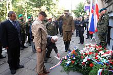 ...a także przybyłe na uroczystość delegacje z Czech.