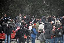 Trening zakończyła tradycyjna bitwa na śnieżki.