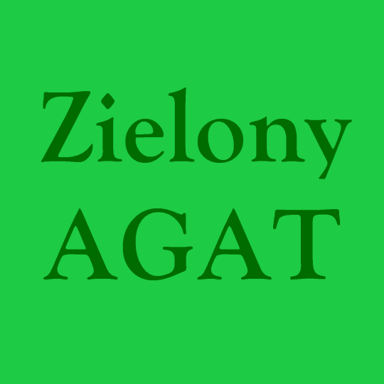 Zielony Agat